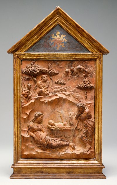 Die Geburt Christi, um 1425 von Donatello